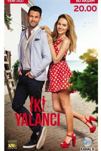 Турецкий сериал Два лжеца 1 сезон 1 серия Постер Два лжеца 1 сезон 1 серия